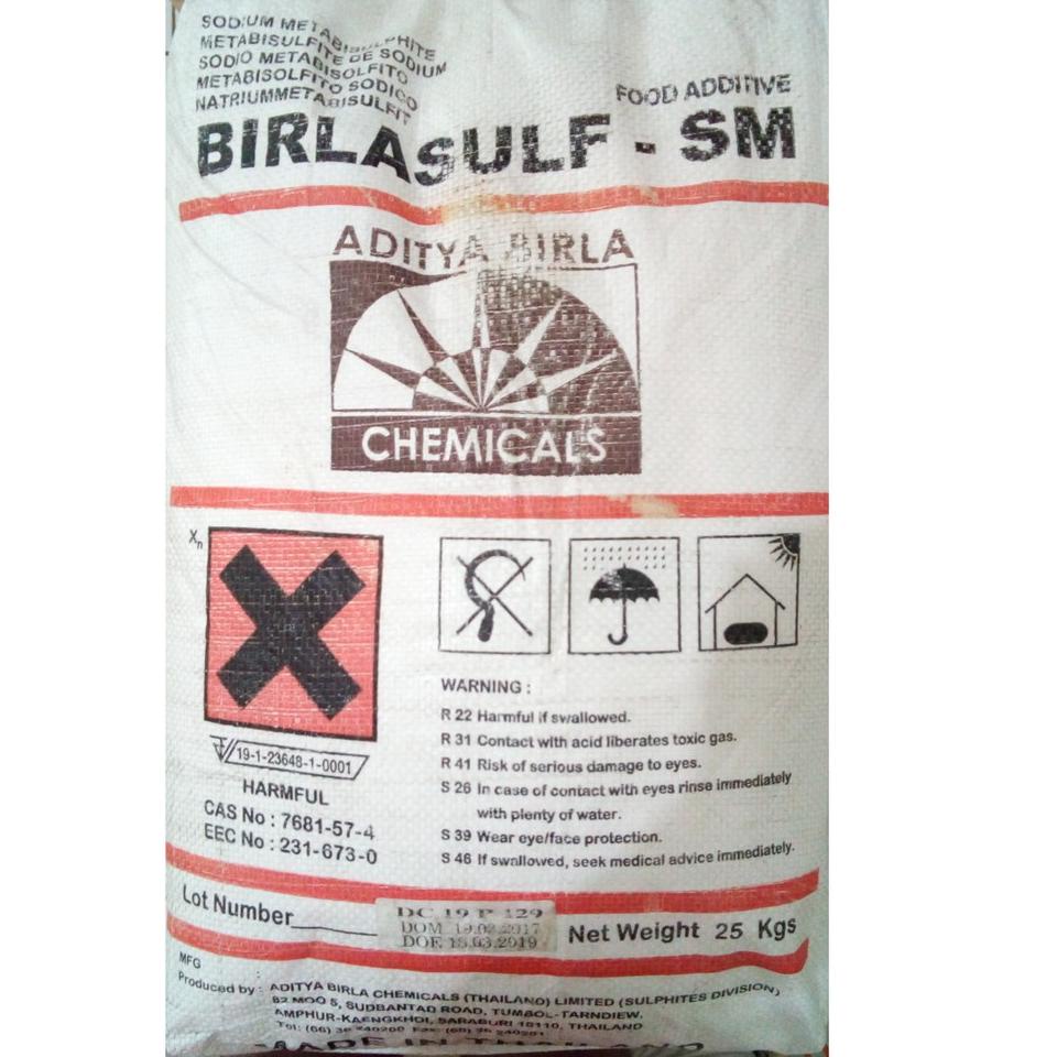

[DISCOUNT BYM54] SODIUM METABISULFIT / SODIUM METABISULPHITE / SMS / NATRIUM || 1 kg Sale