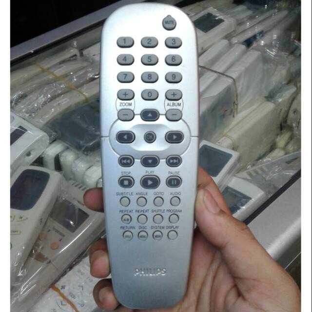 REMOTE REMOT DVD PHILIPS PLAYER ORIGINAL ASLI