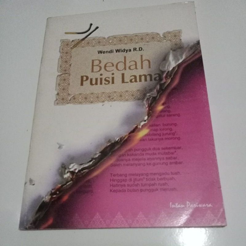buku bedah puisi lama