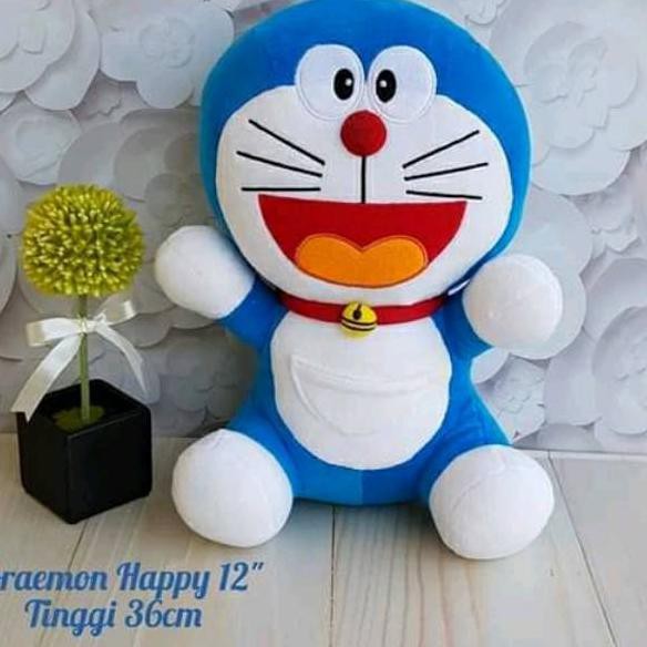 Produk Impor )> boneka Doraemon bahan yelvo ♜