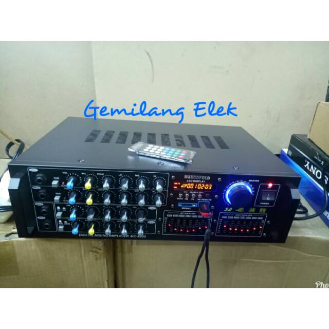 Amplifier Karaoke MARCOPOLO MC-8903