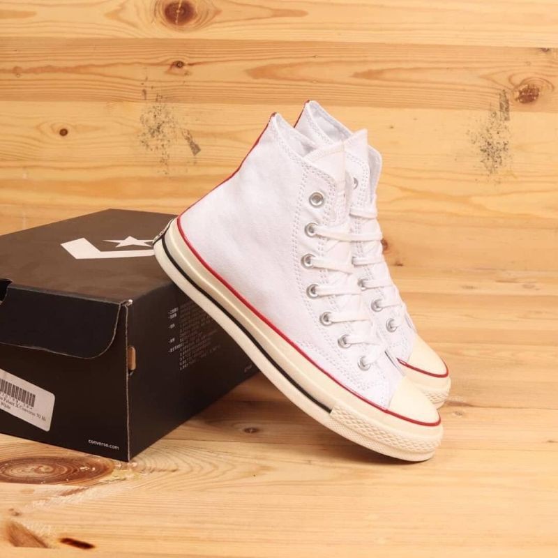 Converse Klasik 70's tinggi Putih BNIB Vietnam Matcha Greentea