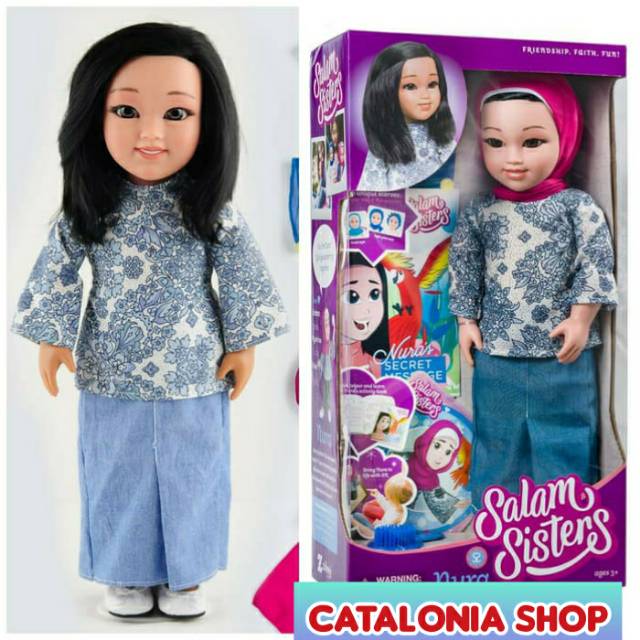 Salam Sisters Nura Doll Figure Original By Zilleej