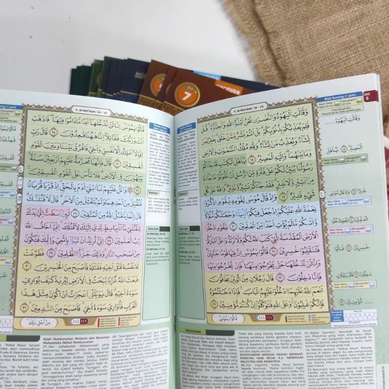 Al Quran Terjemah Hafalan Mudah Al Hufaz Per Juz A5 Hard Cover - Cordoba Moomtaz