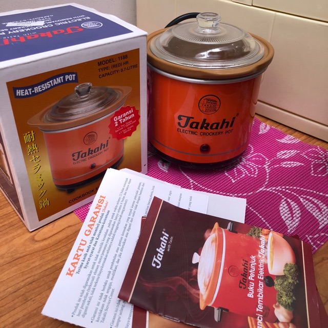 Preloved Takahi Slow Cooker 0,7 L