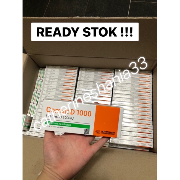 Novapharin Vitamin D3 iu 1000 ( 1 Box )