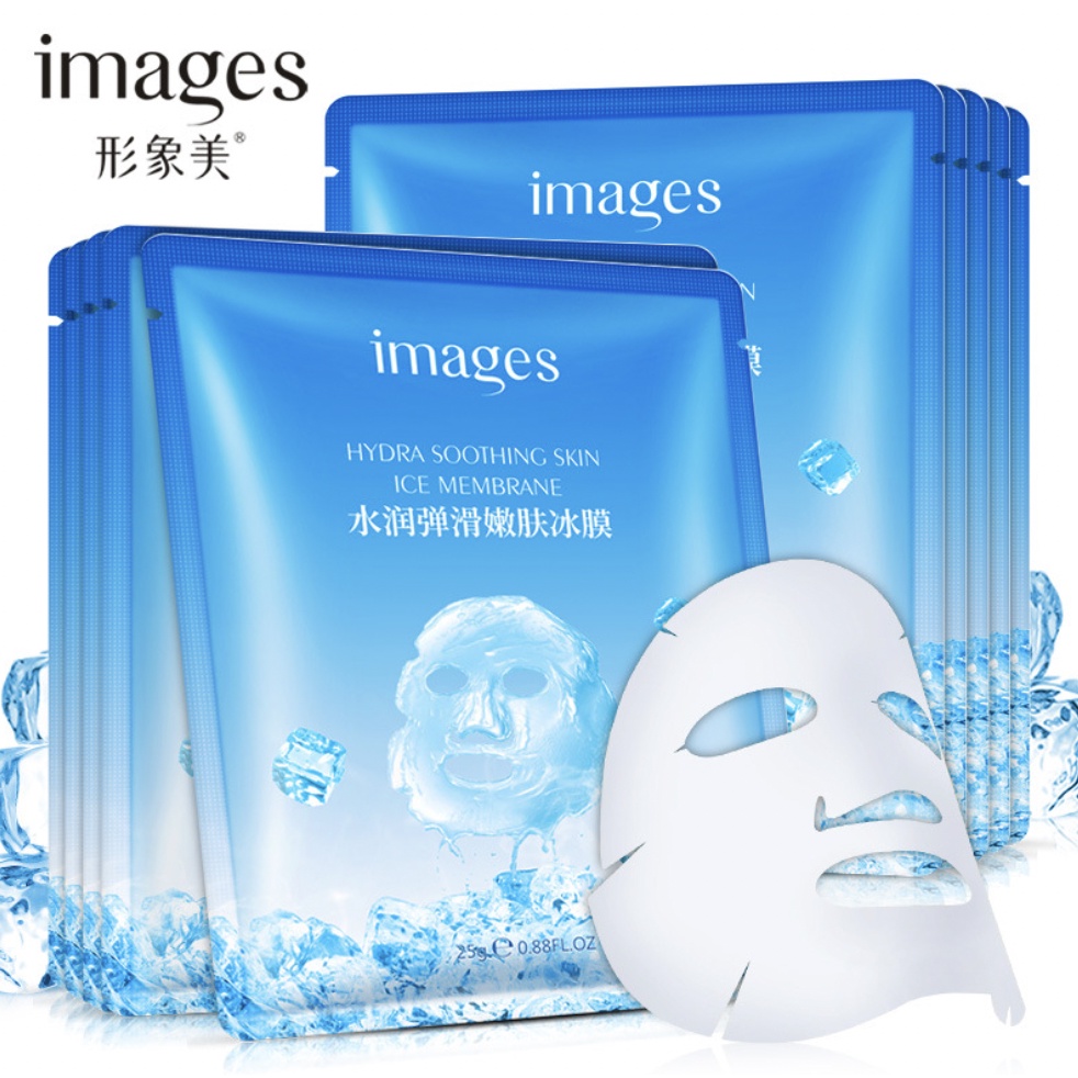 IMAGES Ice Membrane Sheet Mask Masker Wajah Pelembab Es Dingin EM013