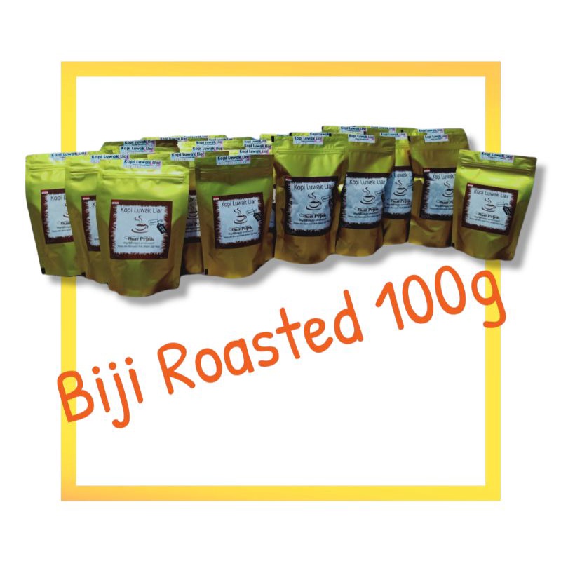 

Kopi Luwak Liar Roasted (100g)