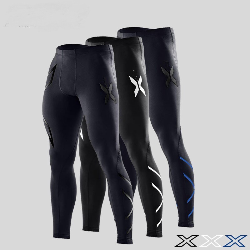  Celana  ketat  pria Legging Celana  Panjang  Compression 