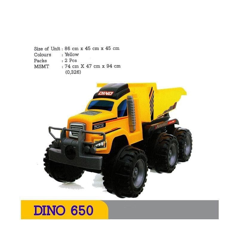 Mainan Anak Mobilan Truk Pasir Jumbo SHP TRUCK DINO 650