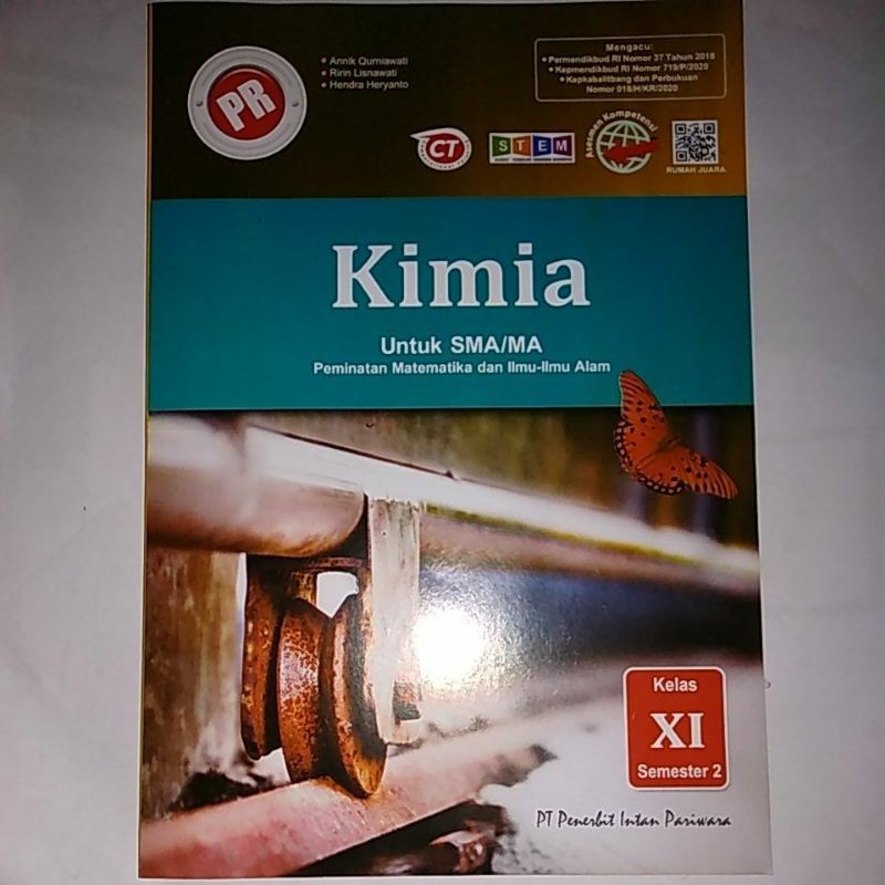 Buku PR Kimia kelas 11A