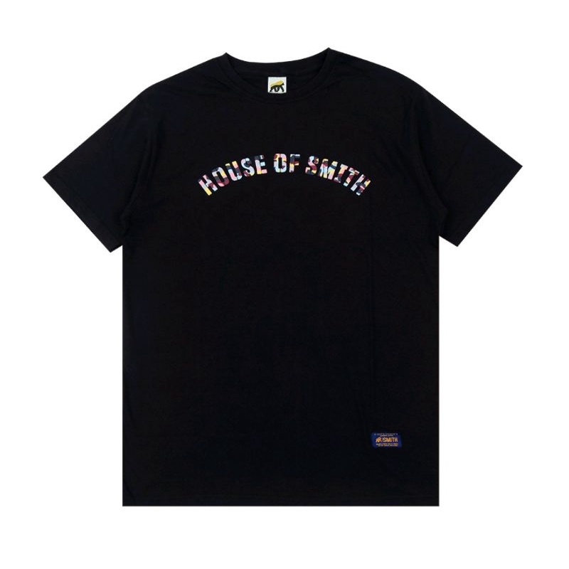 House of Smith Tshirt Hosmith Black neavy