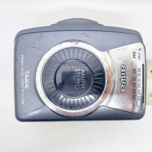 walkman Aiwa TA166 tape player kaset pita radio fm am mini portable