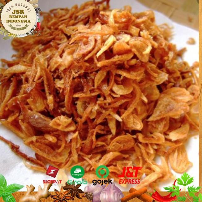 

[KODE 8635] BAWANG GORENG ASLI RENYAH ISI 100 GRAM KUALITAS PREMIUM BUMBU DAPUR JSR REMPAH