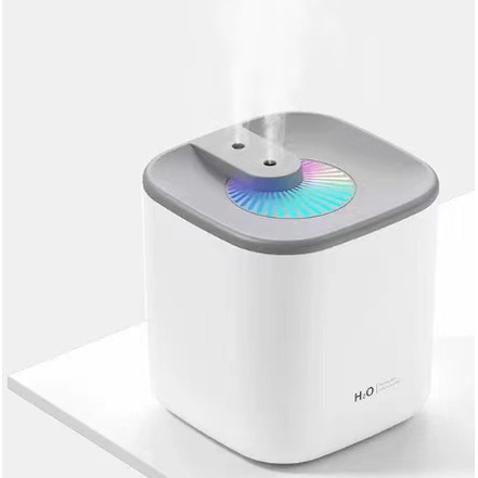 Humidifier Diffuser 3000 ML with 7 colours LED lamp - Pengharum &amp; Pelembab Ruangan - Free Buble Wrap