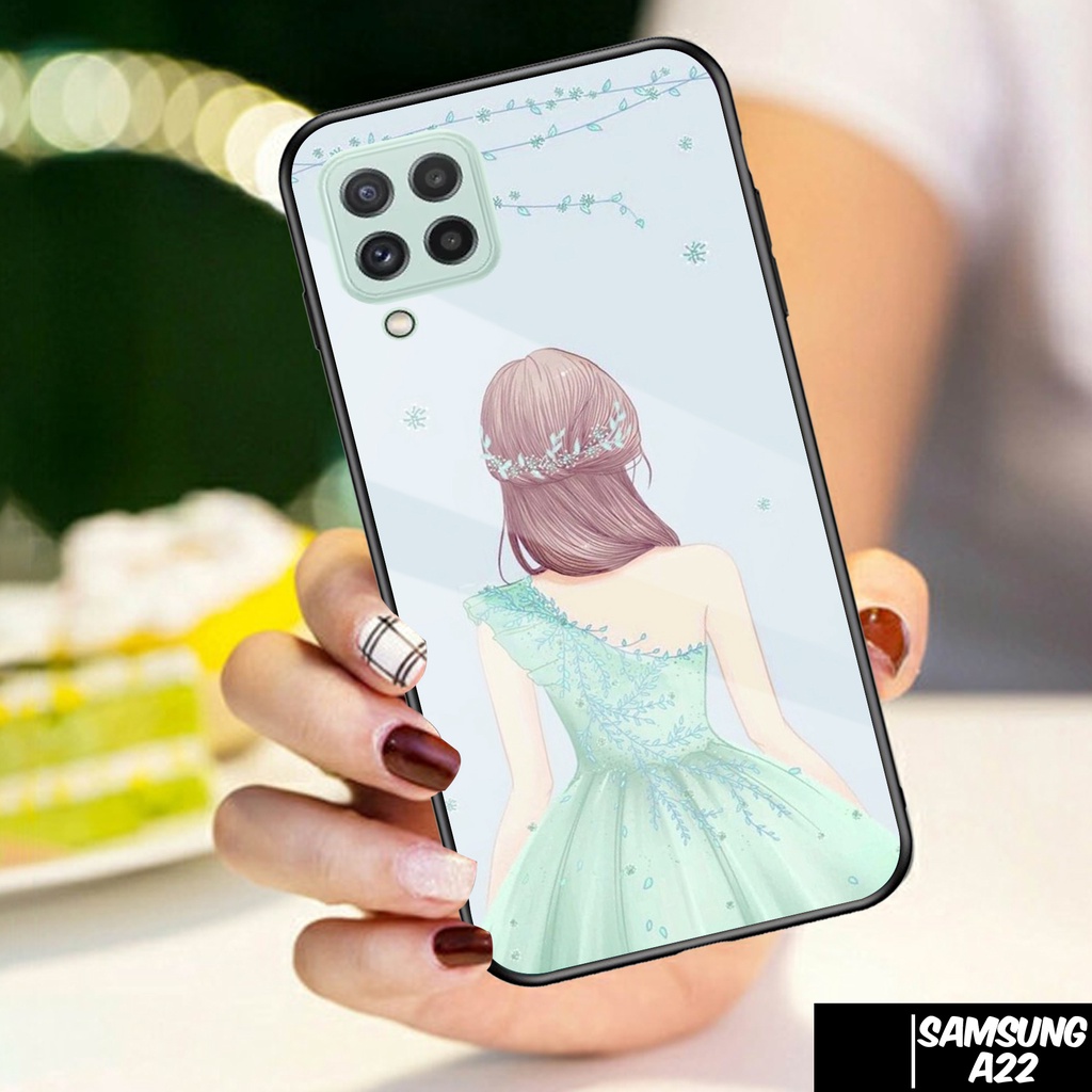 Case SAMSUNG A22 4G - Casing SAMSUNG A22 4G Terbaru TOP ONE CASE [ GAUN ] Silikon SAMSUNG A22 4G - C