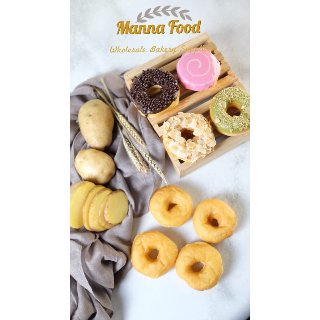 

Donut Kentang / Donut Kentang Frozen / Donat Kentang asli halal isi 20 pcs