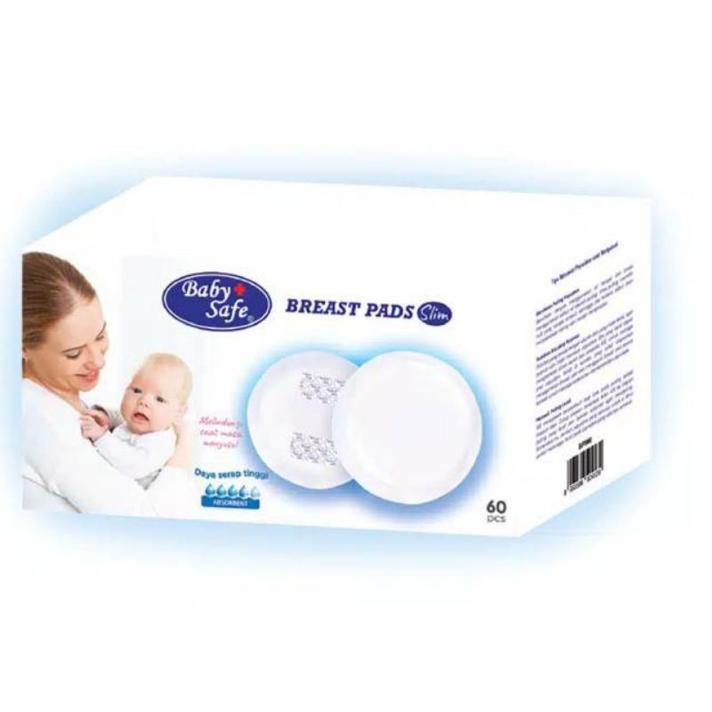 Baby Safe Breast Pad Slim Daya Serap 70 ml Penyerap Asi BPS16 BPS60