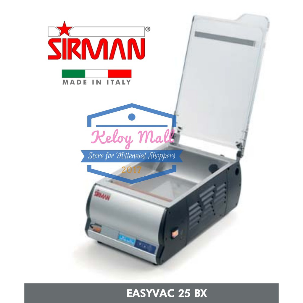 Jual Mesin Vakum Plastik Makanan Sirman Italy Vacuum Sealer Shopee Indonesia