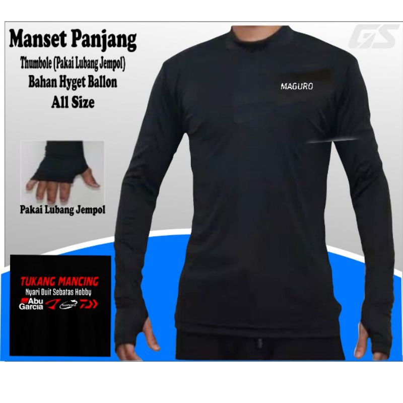 Jersey mancing da iwa baselayer lengan panjang manset kaos lengan panjang sepeda manset gunung