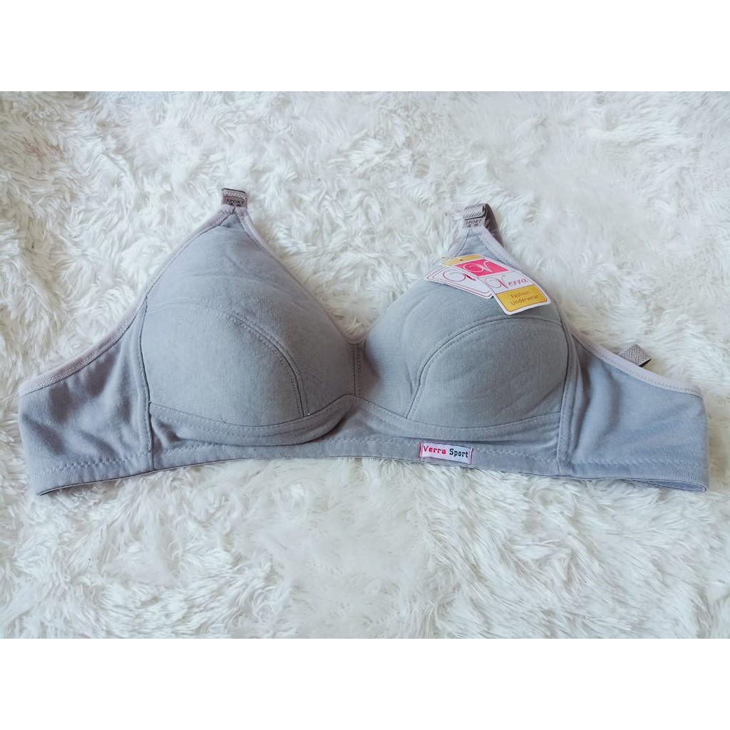 Sport Bra / Bra High Quality / Tanpa Kawat / Pakaian Dalam Wanita (fs)