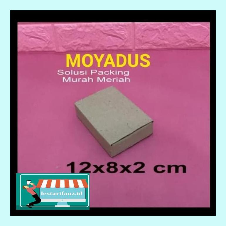 

S504Arleu Kardus/Karton/Box Uk. 12X8X2 Cm Single Wall, Cocok Untuk Packing. Mp Ju4Leuu