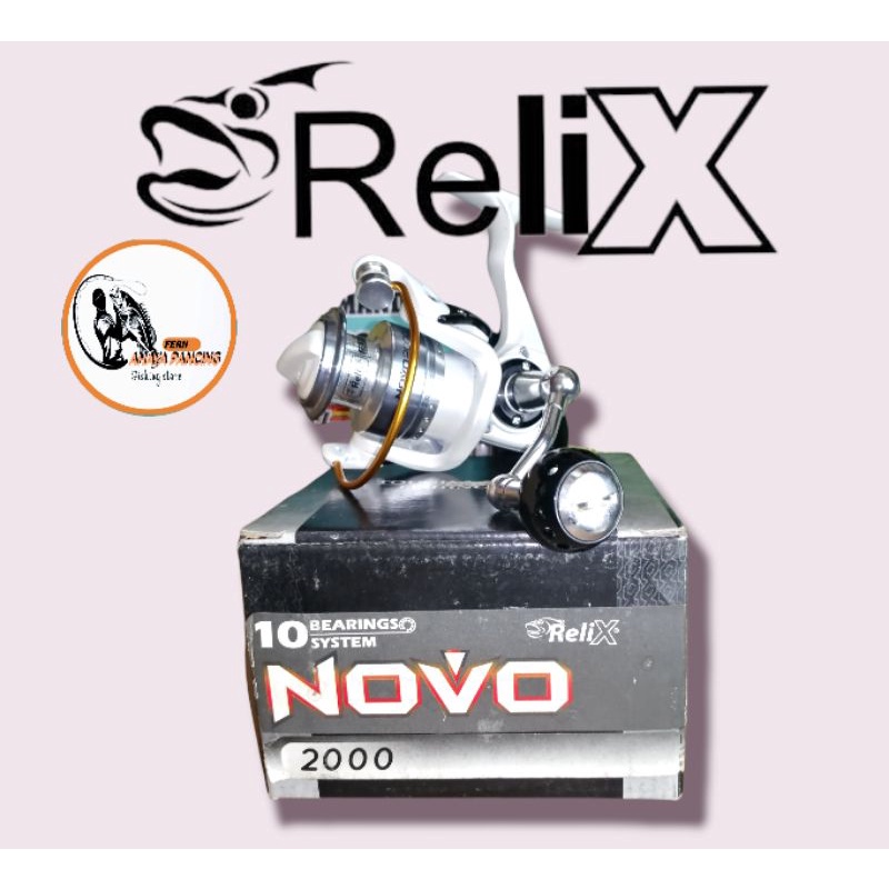 reel relix novo 2000 || 10 ball bearing