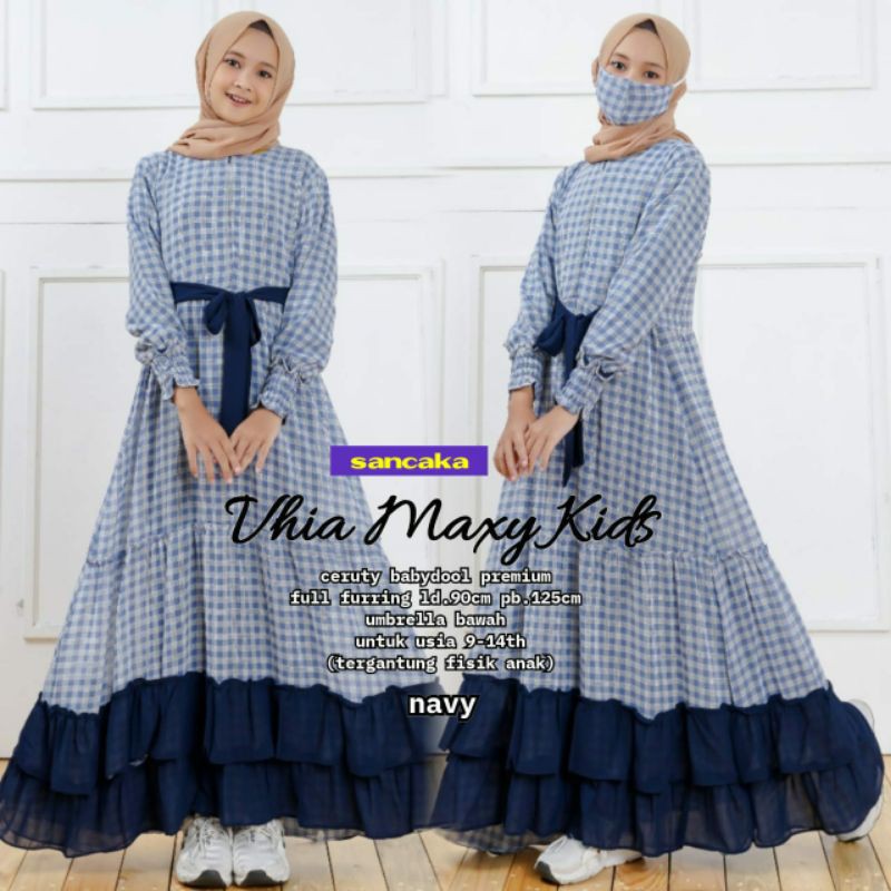GAMIS KIDS CERUTY BABYDOLL VHIA KOTAK UMPAK