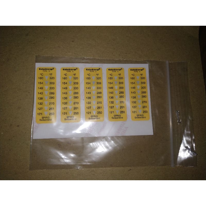 

Thermax type C 121 - 160 C / cellstrips