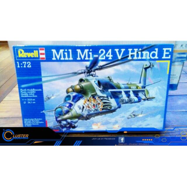 Scale 1/72 Mil Mi-24 V Hind E