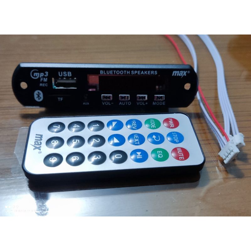 Modul Kit MP3 Player Bluetooth dan Radio FM MAX