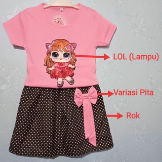  Setelan  Anak Perempuan set ank  cewek  set baju  anak 