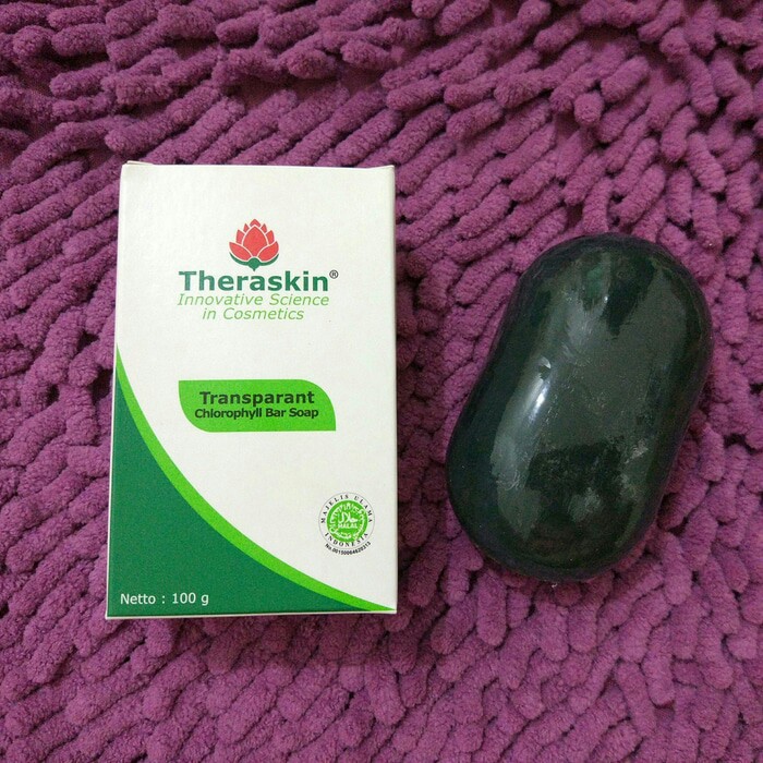 THERASKIN CHLOROPHYLL SOAP | SABUN BATANG BPOM