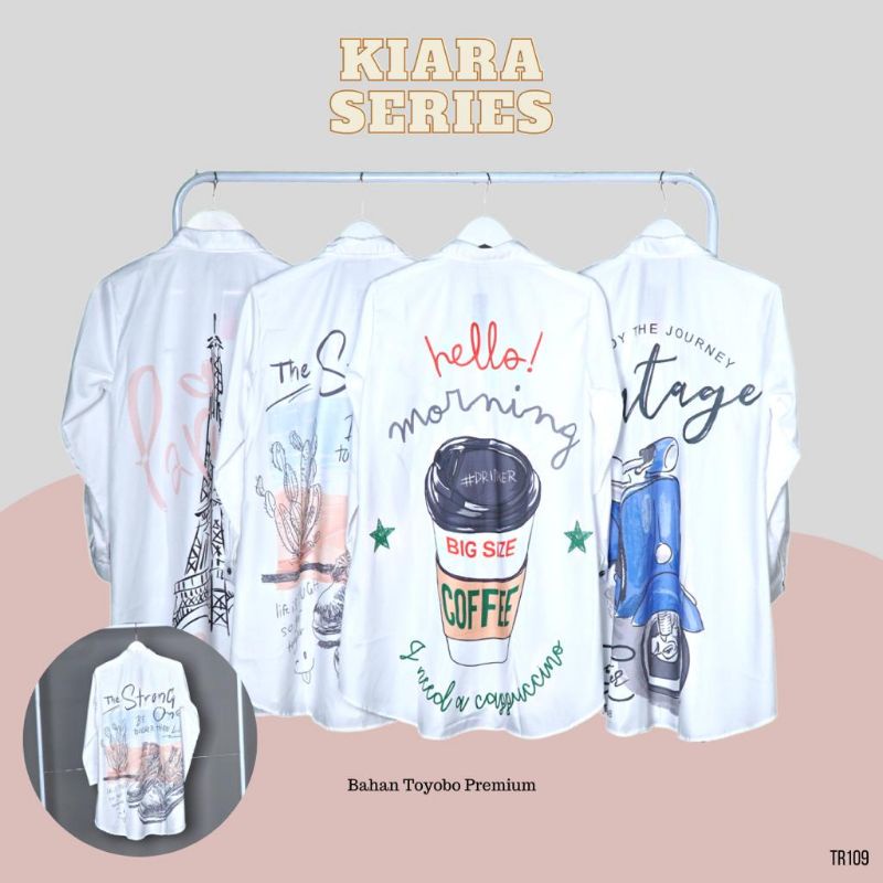 Atasan Tunik Viral Toyobo Printing/ Kiara Series by Malakai