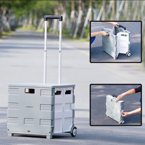 MAIWEI TROLLEY Lipat BOX Lugagge KERANJANG Troli BELANJA