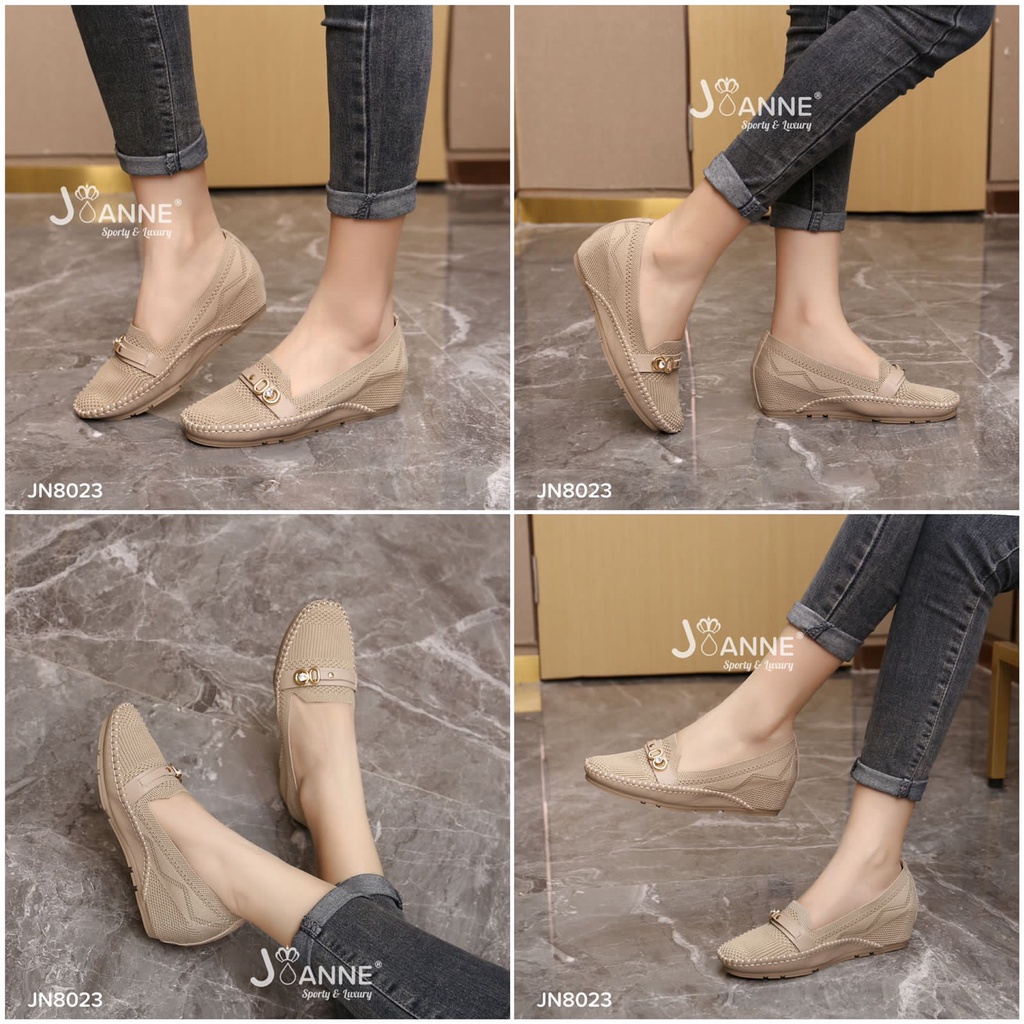 JOANNE Sepatu Wanita Wedges Shoes #JN8023 ORIGINAL