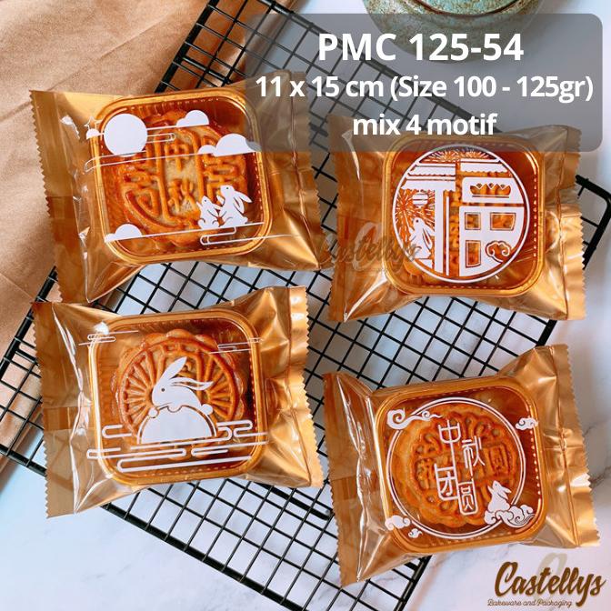 

] Plastik Mooncake 100gr - 125gr PMC 125-54 Kue Bulan Pia Snowskin Mochi