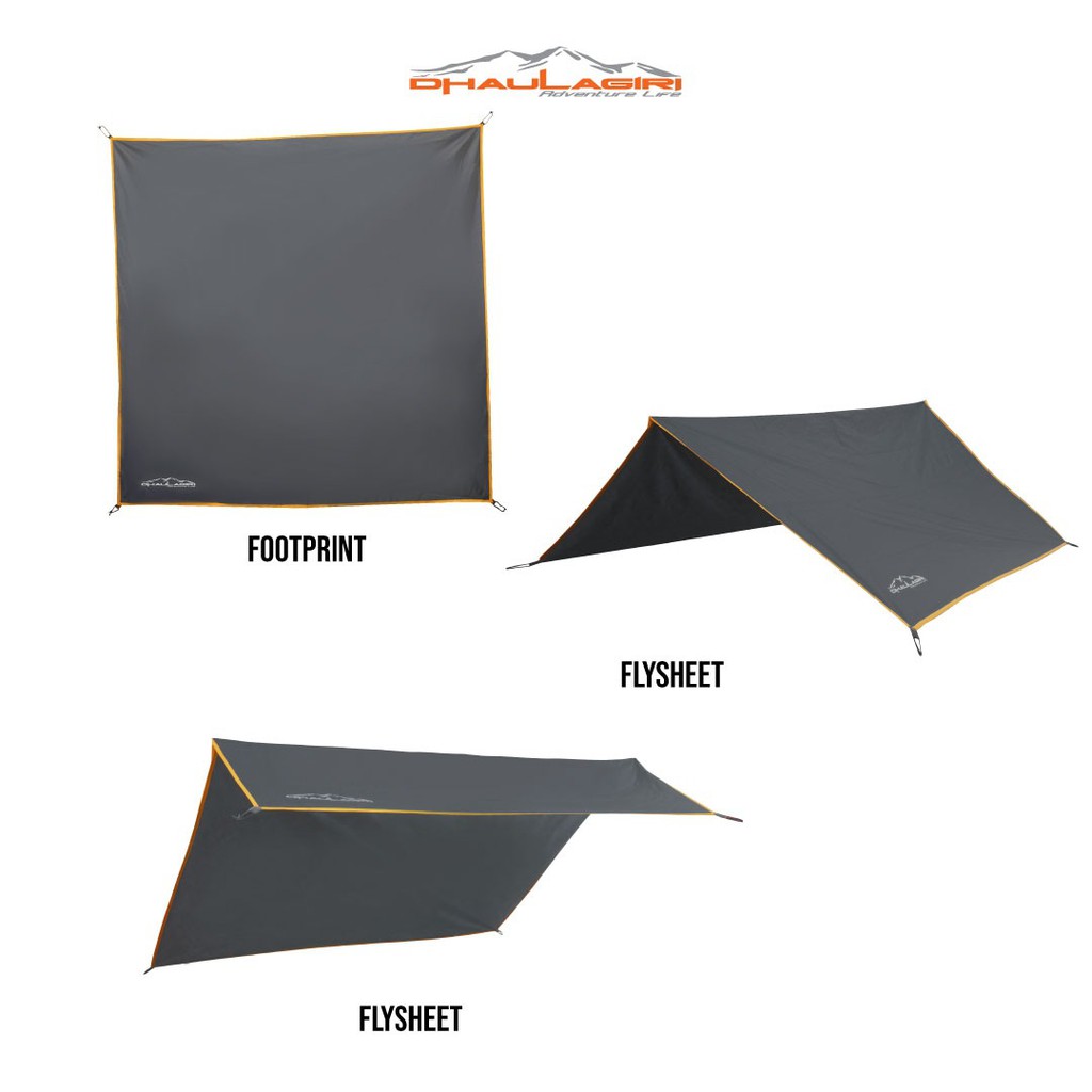 Footprint 150 x 200 Dhaulagiri Alas Tenda Camping Multifungsi Flysheet