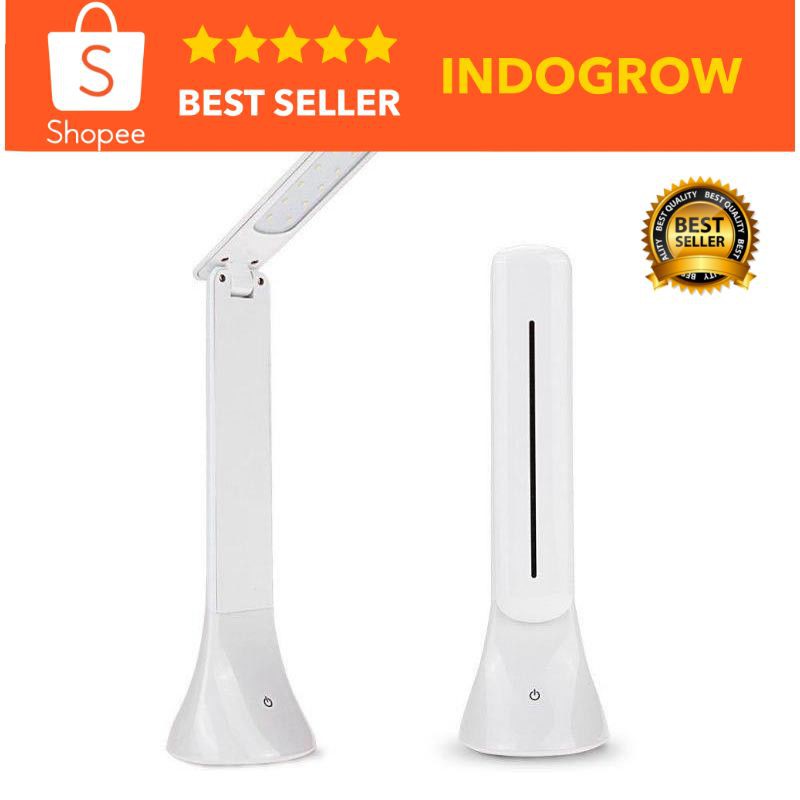 Lampu Meja Lipat LED 2000mAh indogrow