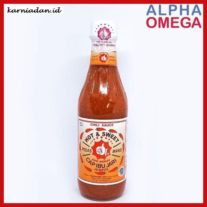 

Aneka-Sambal- Sambal Hot & Sweet Cap Ibu Jari Jempol 320Ml - Saus Sambel -Pedeeeeeezzzzzzz.