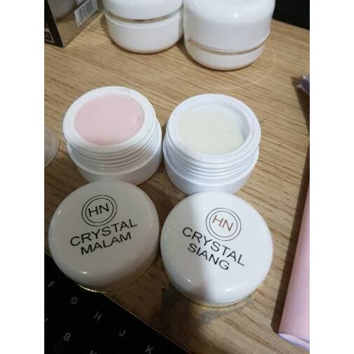 CREAM HN CRYSTAL EMBOSS 25gr ASLI/HN KRISTAL 25gr EMBOSS ATAS & BAWAH