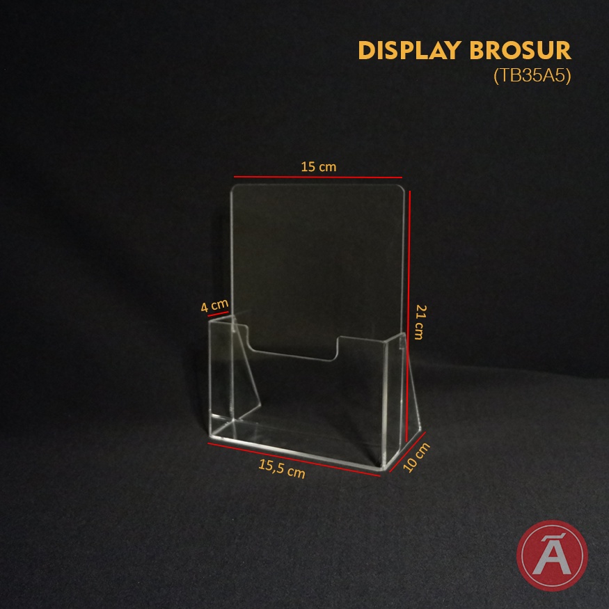 

Acrylic Tempat Brosur TB35A5 - Akrilik Standing Menu