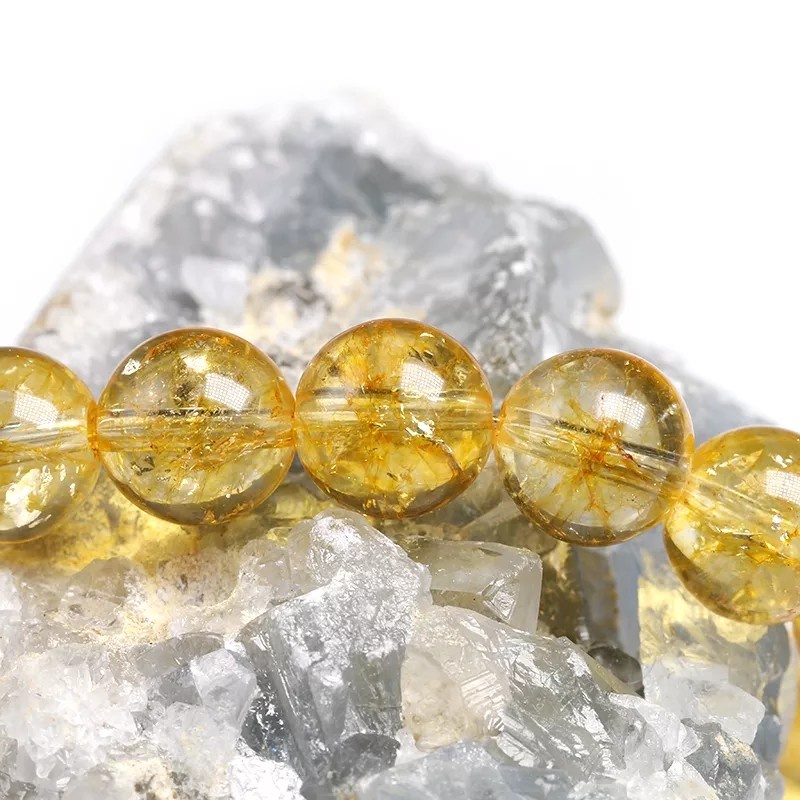 Gelang Citrine Batu Asli Natural