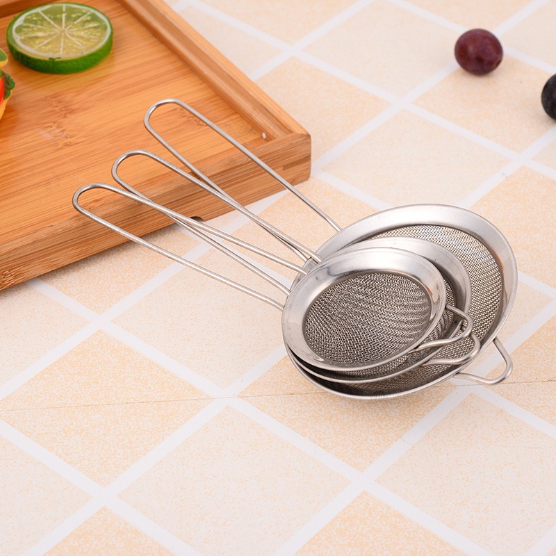 Saringan Set 3 in 1 Strainer Tepung Terigu Gula halus Alat perlengkapan masak dapur kitchen tool new-3