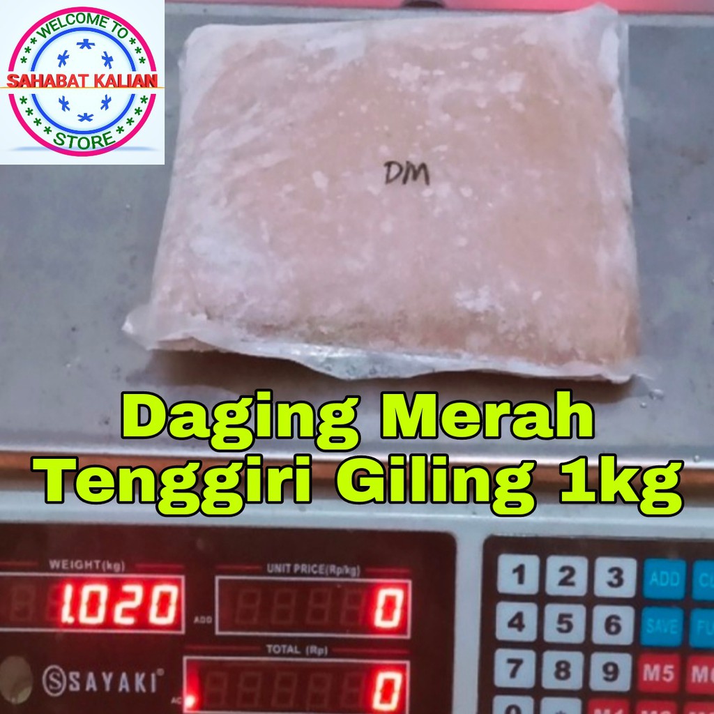 DAGING MERAH TENGGIRI 1KG