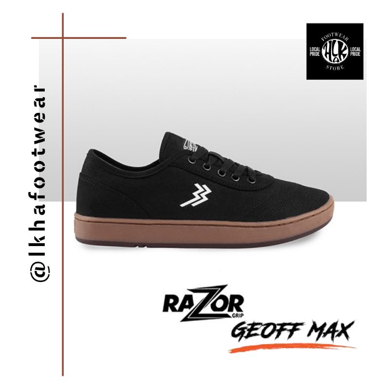 Geoff Max - Ethan Black Gum | Sepatu Pria | Sepatu Wanita | Sepatu Unisex LKHA FOOTWEAR