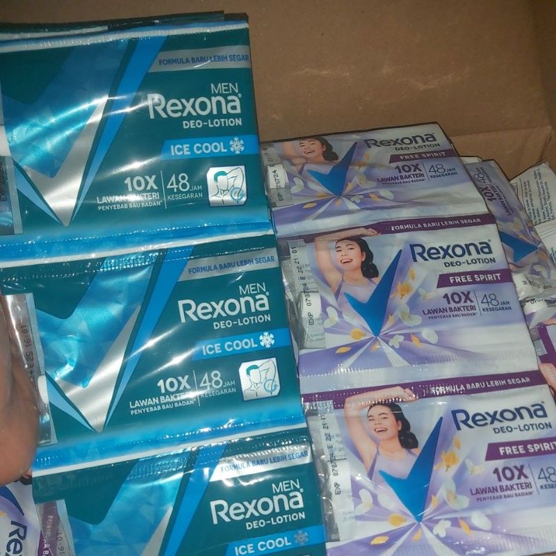 Rexona renceng isi 12's