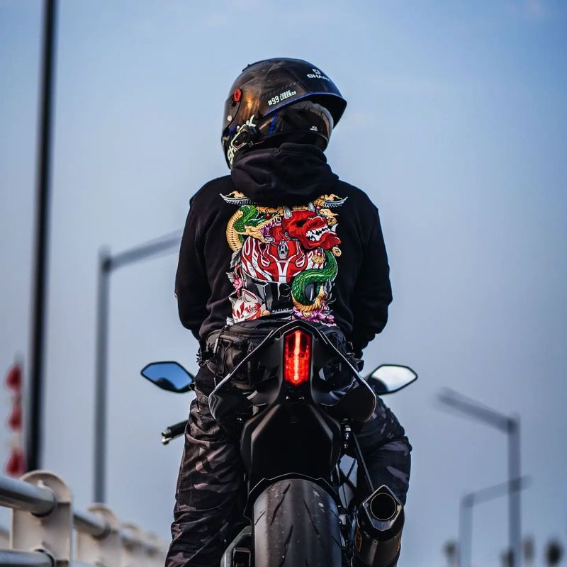 HOODIE SR PROJECT SPIRIT OF HAGA NEW ORIGINAL SIZE M