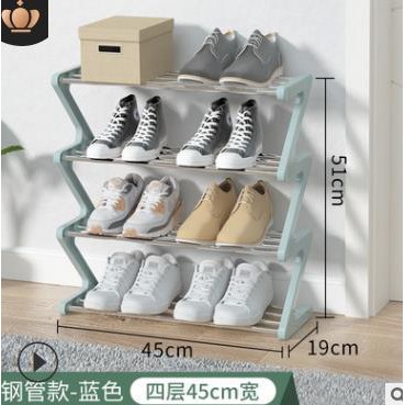 SHENAR! RAK SEPATU ZIGZAG 4 SUSUN/3 SUSUN RAK SEPATU SERBAGUNA/Z SHAPE SHOE RACK