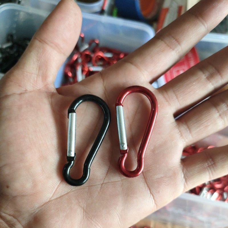 Carabiner mini aloy acesoris